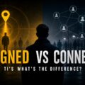 Assigned versus connected TIs comparison graphic