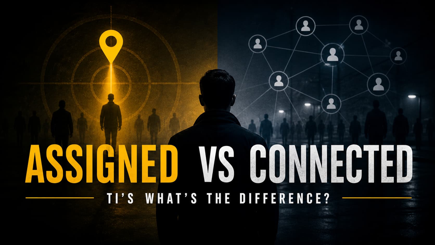 Assigned versus connected TIs comparison graphic