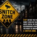 Snitch Zone hero image on recognizing a snitch work area