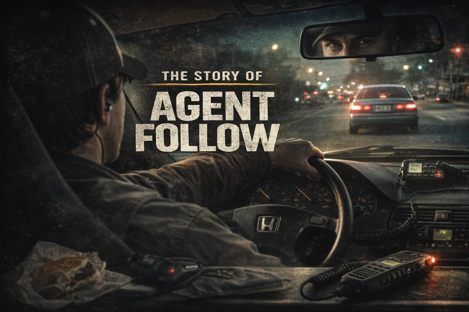 Story of Agent Follow hero image about gang stalker assignment